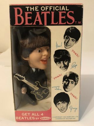 REMCO Beatles Dolls,  1964.  John Lennon Paul McCartney George Harrison Ringo Star 2
