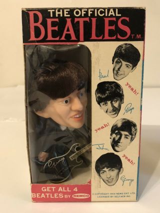 REMCO Beatles Dolls,  1964.  John Lennon Paul McCartney George Harrison Ringo Star 3