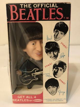 REMCO Beatles Dolls,  1964.  John Lennon Paul McCartney George Harrison Ringo Star 5