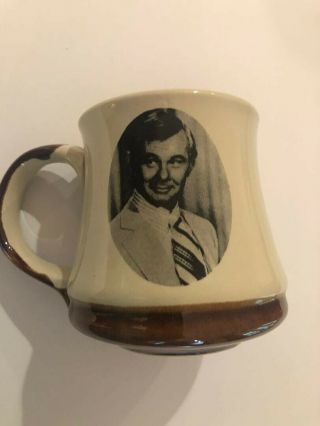 SET OF TWO Johnny Carson  Tonight Show  Coffee Mug Rare 2