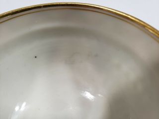 Royal Worcester Reticulated Dbl Walled Enameled Jeweled Tea Cup & Saucer 1860 ' s 4