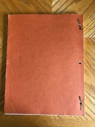 The Young Lawyers TV Script 1970 Final Draft Signed Harlan Ellison 7