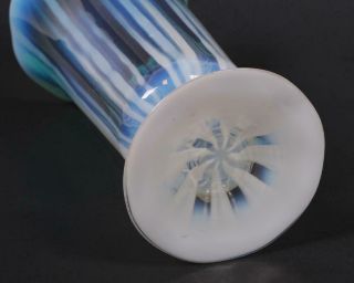 Rare Tiffany Studios Vase,  Opalescent Milk Favrile Glass 6