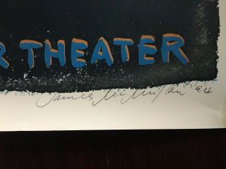 Carousel - Vintage 1990’s Theater Poster - hand signed 1994 by James McMullan 2