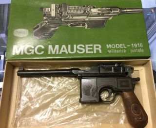 Mgc Mauser Model 1916 Gun Pistol World War I Ii German Firearm - W/box