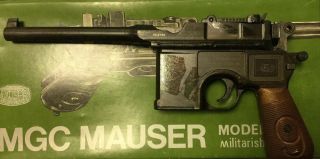 MGC MAUSER MODEL 1916 GUN PISTOL WORLD WAR I II GERMAN FIREARM - W/Box 3