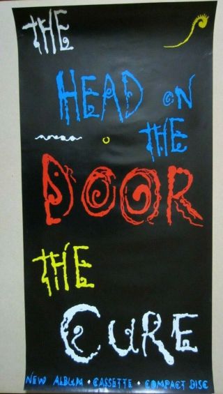 The Cure - The Head On The Door - Poster 380 X 760 Mm