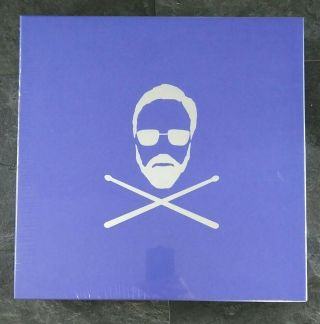 Roger Taylor Signed Drum Head Box Set Rare Gangsters Vinyl Queen Only 150 Copies