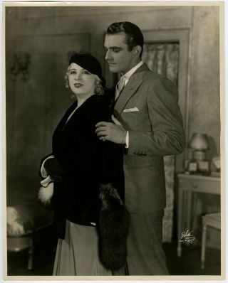Mae West Vintage Large 1931 White Studios Theatre Photograph Constant Sinner