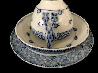 Rare Antiques meissen porcelain Art Nouveau Riemerschmid Set For 2 With Large 5