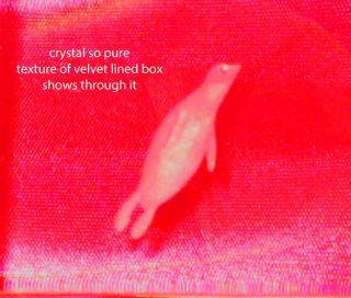 in RED BOX STEUBEN glass ICE HUNTER silver KAYAK Arctic Inuit J.  HOUSTON art 3