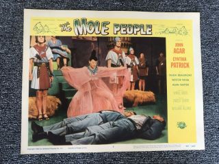 Set Of 8 Lobby Cards The Mole People 1956.  Monster Halloween 10