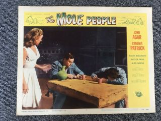 Set Of 8 Lobby Cards The Mole People 1956.  Monster Halloween 4
