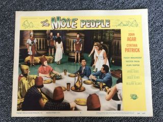 Set Of 8 Lobby Cards The Mole People 1956.  Monster Halloween 6