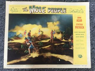 Set Of 8 Lobby Cards The Mole People 1956.  Monster Halloween 8