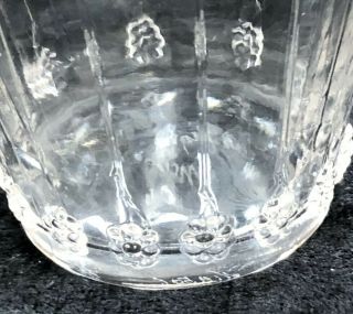 Very Rare Vintage Set Of 12 signed Rene Lalique Graines Large Drinking Glasses R 8