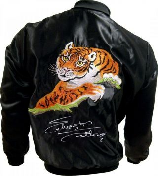 Sylvester Stallone Rocky Balboa Autographed Rocky Ii Tiger Jacket Asi Proof