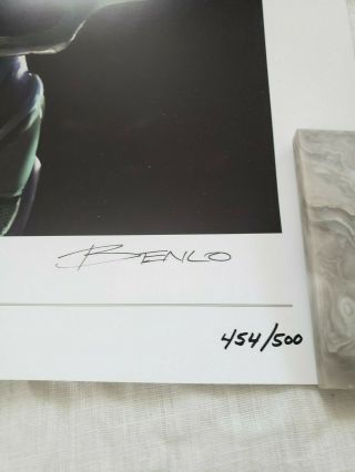 Mass Effect 3 Lithograph Jaal Signed and Numbered 454/500 Ben Lo 2