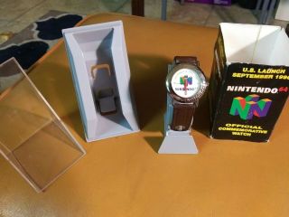 Nintendo 64 Watch Rare Official Launch Commemorative 1996 Employees ONLY 2
