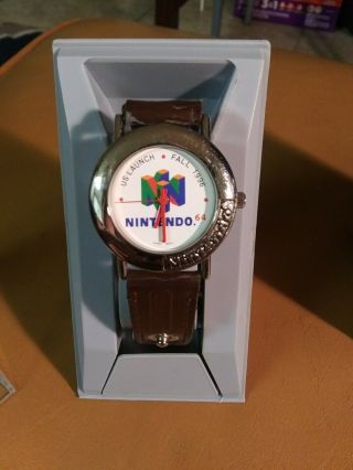 Nintendo 64 Watch Rare Official Launch Commemorative 1996 Employees ONLY 3