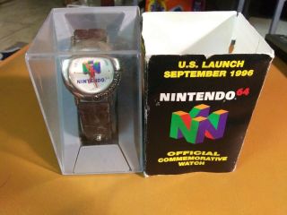 Nintendo 64 Watch Rare Official Launch Commemorative 1996 Employees ONLY 5