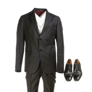 Star Mateo William Levy Screen Worn Gucci Suit & Christian Louboutin Shoes E 310
