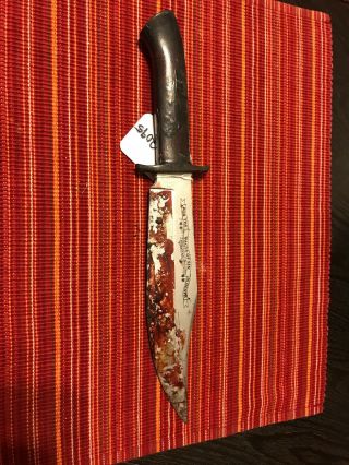 Resident Evil The Final Chapter Dr.  Isaacs Stunt Knife