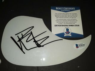 Dave Matthews Folk Rock Legend Icon Signed Autographed Bas Authentic Pick Guard