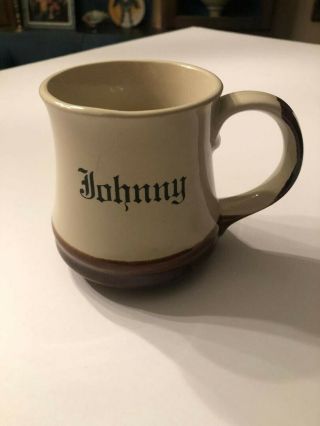Johnny Carson  Tonight Show  Coffee Mug Rare, 2