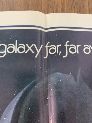Star Wars 27X41 US One Sheet Movie Poster 1977 11