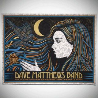 Dave Matthews Band Noblesville,  In 2019 Poster (slater)