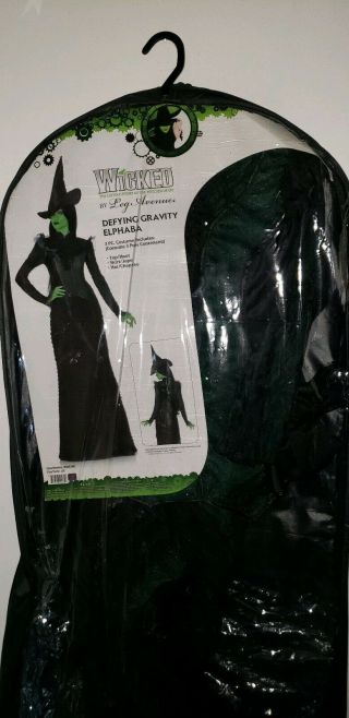 Wicked Broadway Musical Official Elphaba Costume