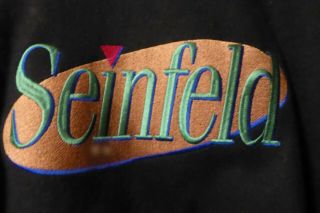 Rare authentic SEINFELD jacket / Sony Pictures Entertainment.  Wool/leather 3