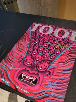 Tool Official Concert Poster Alex Gray Autographed By The Band Limited 1/99