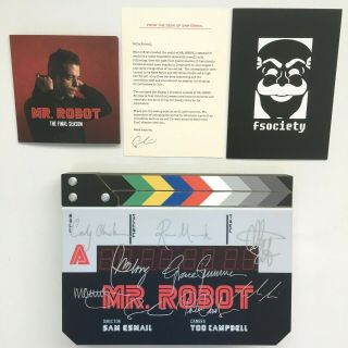 Mr.  Robot Season 4 Series Finale Fyc Press Kit,  Dvd Usa Network 2019 Promo