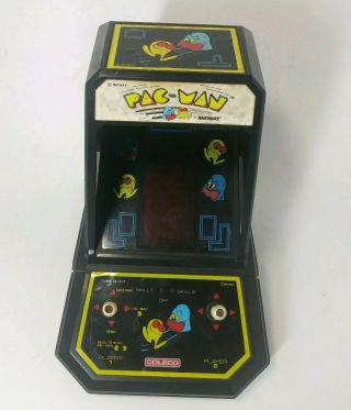 Retro Vintage Pac - Man Coleco Midway Mini Arcade 1981