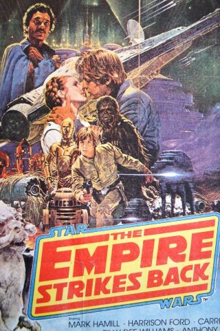 Indian 1 - Sheet Ohrai - Art EMPIRE STRIKES BACK Movie Poster George Lucas STAR WARS 3