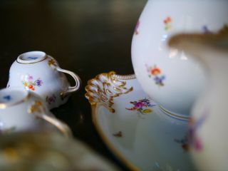 meissen porcelain tea set from Germany - 1815 - 1924 4