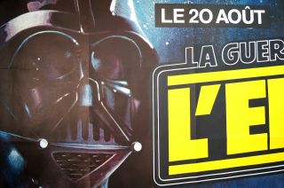 France 26x108 Banner Star Wars EMPIRE STRIKES BACK 1980 French Movie Poster RARE 3