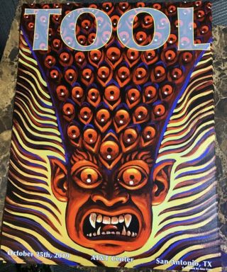 Tool Tour Poster - Alex Grey - - San Antonio 10/25/2019