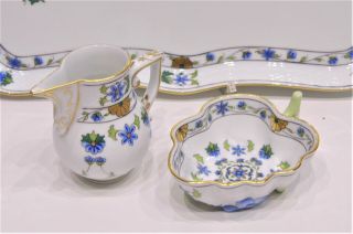 Herend Lahore Tea Set for 2 Persons. 7