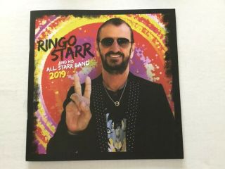 Ringo Starr And His All Starr Band - Beatles Drummer 2019 Concert Program 12x12