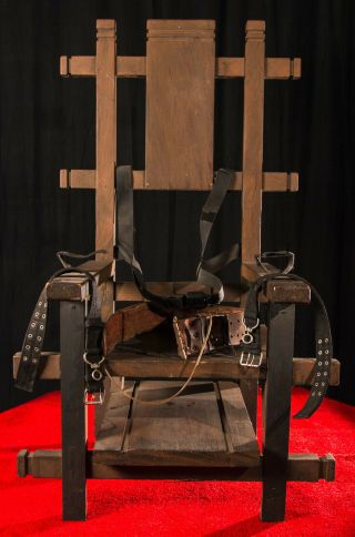 Tales From The Crypt Movie Prop - Electric Chair