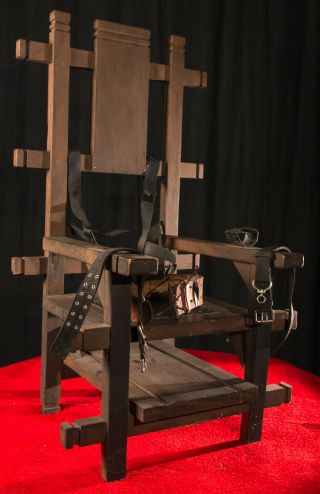 Tales From the Crypt Movie Prop - Electric Chair 2