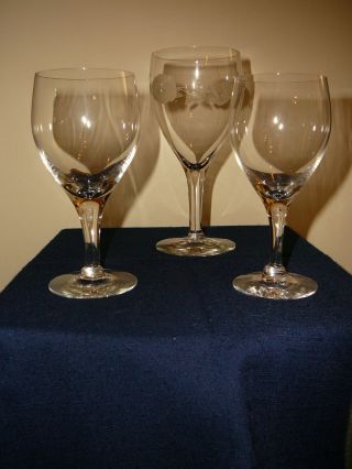Crystal Stemware - - But In - - Modern And Vintage