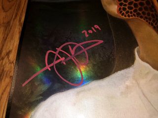TOOL Signed Autographed poster 11/03/19 Chicago United Center 145 Miles Johnson 2