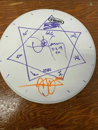 Tool Drumhead Signed