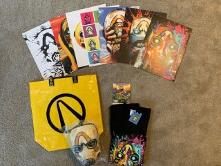 Pax West 2019 Borderlands Swag Bag,  Large T - Shirt,  Pin And More