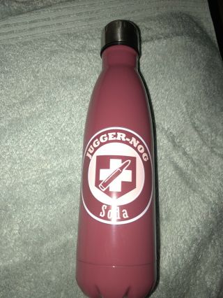 Call Of Duty Zombies Perk A Cola Juggernog Water Bottle Stainless Steel Rare Cod
