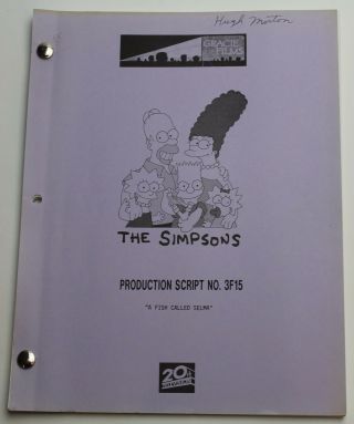 The Simpsons 1995 Tv Show Script Season 7,  Episode 19